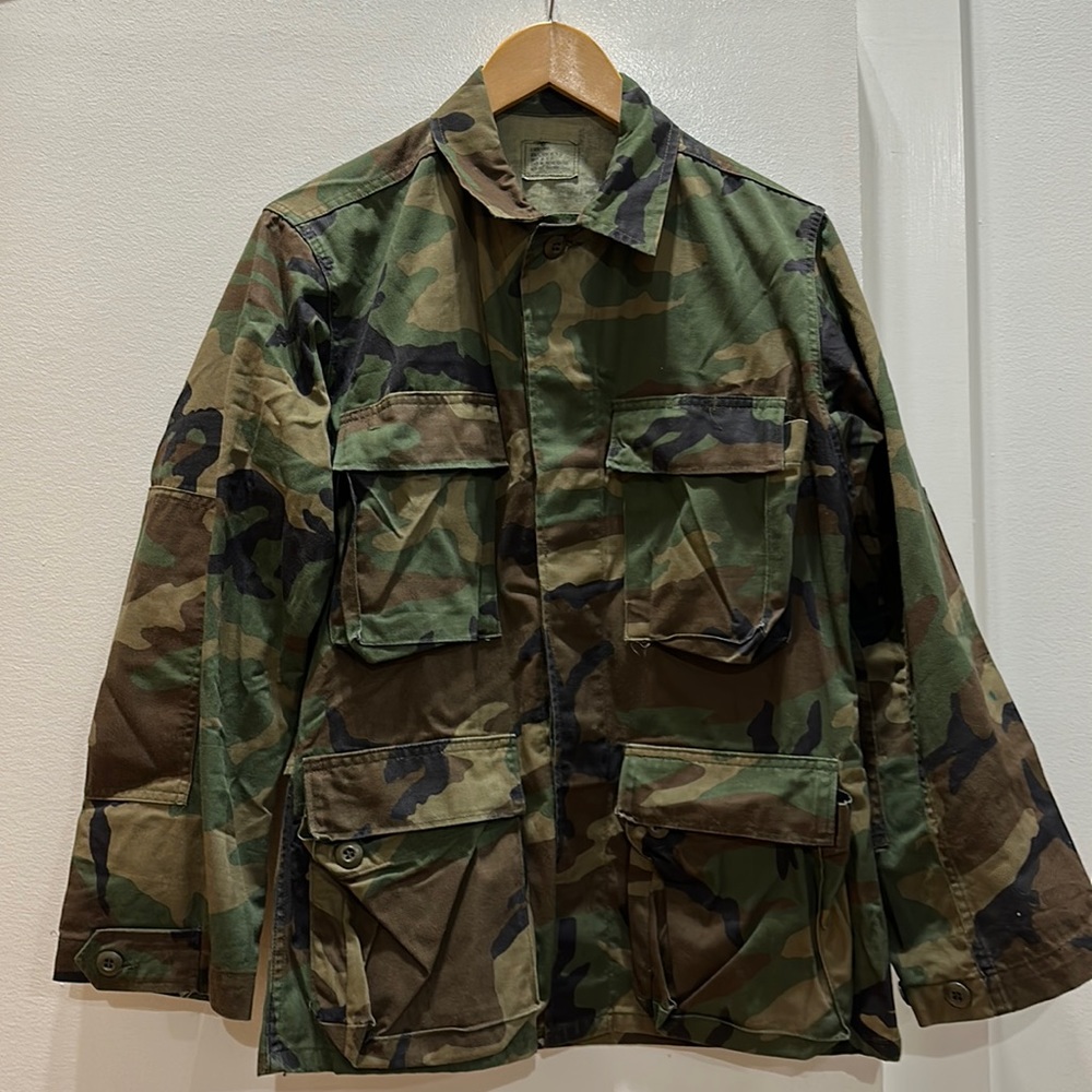 Vintage clasisic camo jacket/ button down